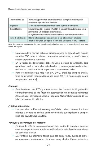 Manual de esterilizaciÃ³n para centros de salud. (2008) - PAHO/WHO