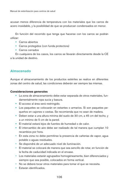 Manual de esterilizaciÃ³n para centros de salud. (2008) - PAHO/WHO