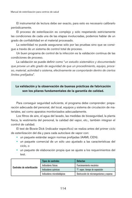 Manual de esterilizaciÃ³n para centros de salud. (2008) - PAHO/WHO