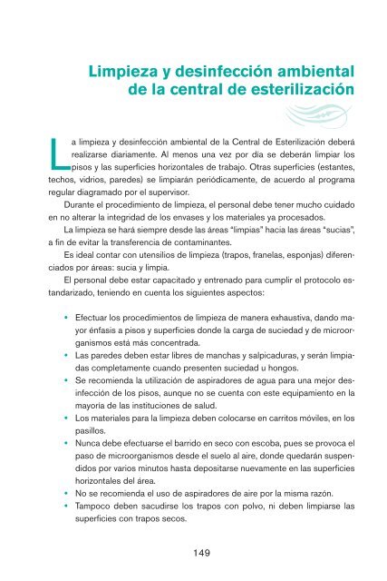 Manual de esterilizaciÃ³n para centros de salud. (2008) - PAHO/WHO