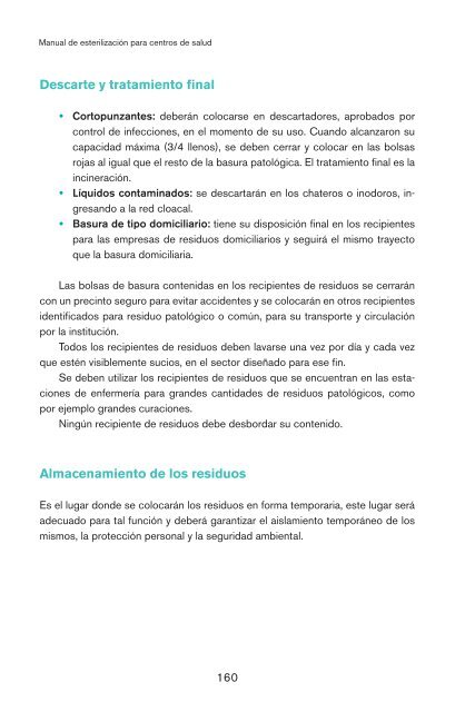 Manual de esterilizaciÃ³n para centros de salud. (2008) - PAHO/WHO