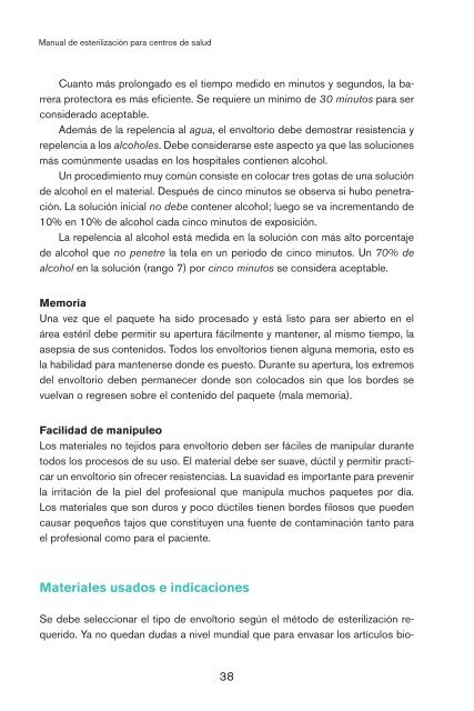 Manual de esterilizaciÃ³n para centros de salud. (2008) - PAHO/WHO