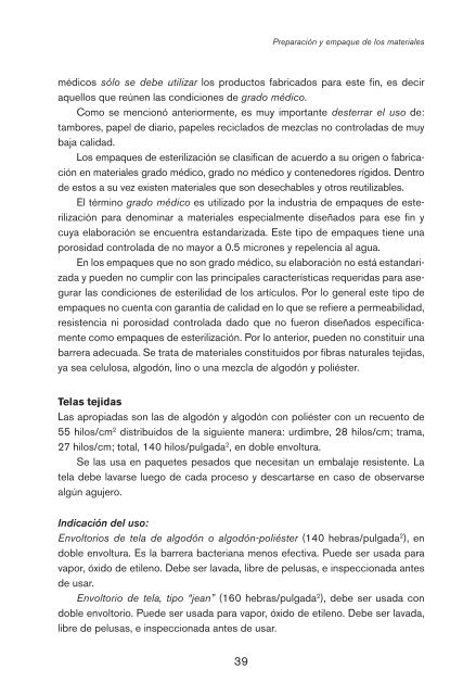 Manual de esterilizaciÃ³n para centros de salud. (2008) - PAHO/WHO