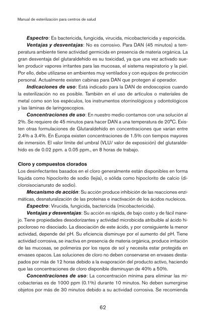 Manual de esterilizaciÃ³n para centros de salud. (2008) - PAHO/WHO