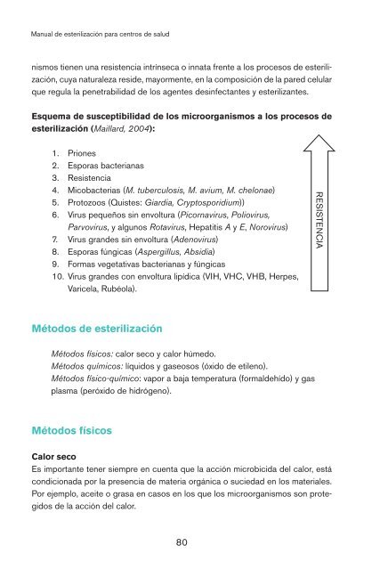 Manual de esterilizaciÃ³n para centros de salud. (2008) - PAHO/WHO