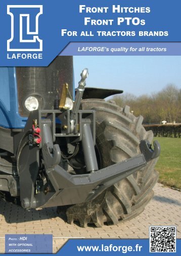 LAFORGE - Front Hitches - Front PTOs - All tractor brands