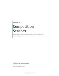 Composition Sensors - the engineering resource