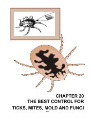 chapter 20 the best control for ticks, mites, mold and fungi