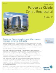 Parque da Cidade Centro Empresarial - Johnson Controls