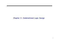 Chapter 3: Combinational Logic Design