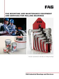 fag mounting and maintenance equipment and services for rolling ...