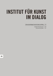 inStitut fÃ¼r KunSt im diaLog - Alanus Hochschule