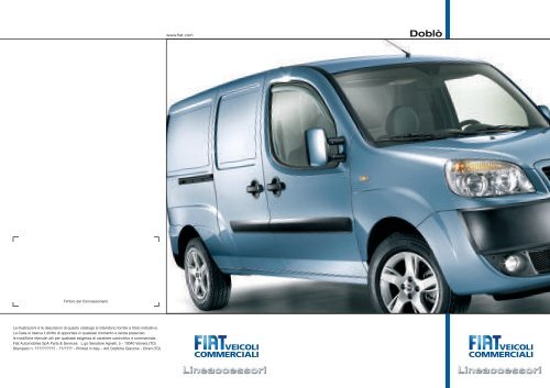 Fiat Doblo Cargo lineaccessori - Kelet-Pest