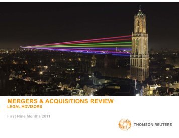 MERGERS & ACQUISITIONS REVIEW - LegalToday