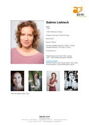 Sabine Liebisch - Agentur aziel