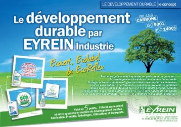 info developpement durable en 5 points - Eyrein-industrie