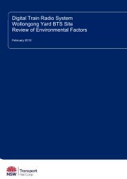 Review of Environmental Factors - Transport for NSW - NSW ...