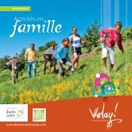 ActivitÃ©s en - Le Puy-en-Velay