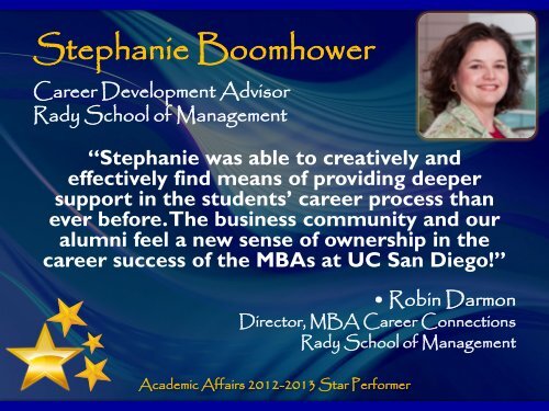 PowerPoint slide show - Academic Affairs - UC San Diego