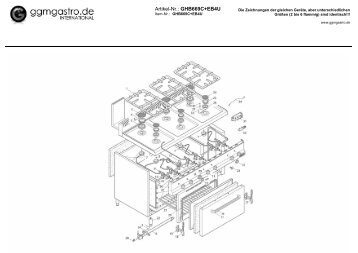 Artikel-Nr.: GHB669C+EB4U - GGM Gastro International