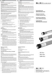 Isoliermatte und GurtfÃ¼hrung fÃ¼r die NachrÃ¼stung (pdf, 677  - SELVE