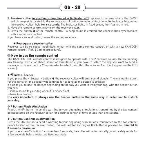 Guide d'utilisation Fr - 3 User's guide Gb - 16 Manual de ... - Num'Axes