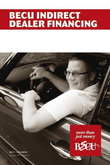 FINANCING AT THE DEALERSHIP - BECU