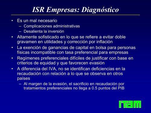 Características del Sistema Tributario Mexicano - Indetec