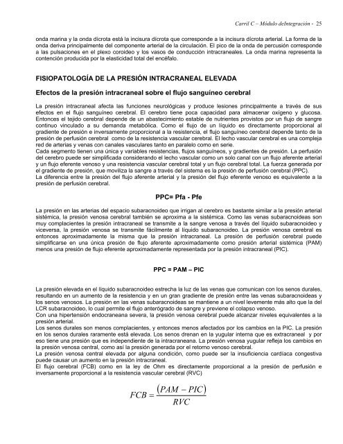 minimodulo sistema nervioso: accidente cerebrovascular - FMV