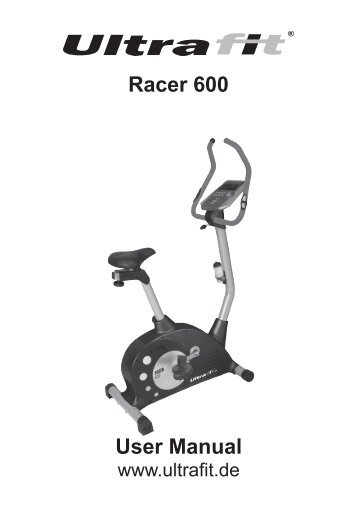 Racer 600 User Manual - Ultrasport.net