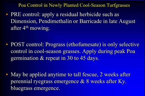 Advanced Weed Control - TurfFiles - North Carolina State University