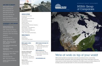 Download a high resolution PDF - Nuna Logistics