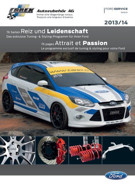 Kompletter Ford-Katalog 2013 mit dem Tuning - CAREX