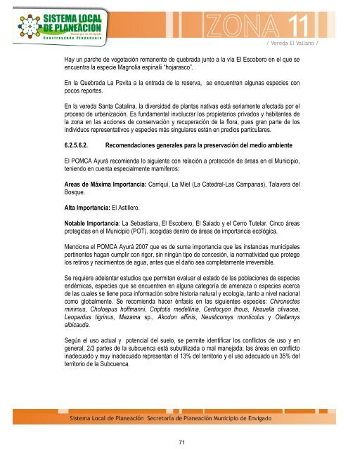 ZONA 11 CAPÃTULO 1. FUNDAMENTACIÃN LEGAL Y ... - Envigado