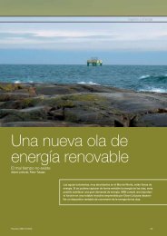 Una nueva ola de energÃ­a renovable