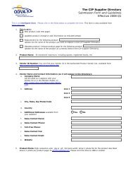 The CIP Supplier Directory - ODVA