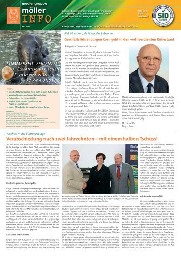 Möllerinfo 1/2010 - Möller Druck