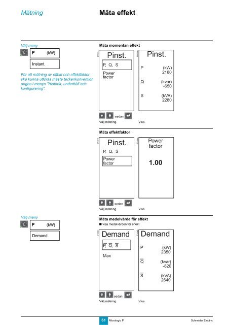 Elektroniska skydd Micrologic 5.0 P, 6.0 P, 7.0 P - Schneider Electric