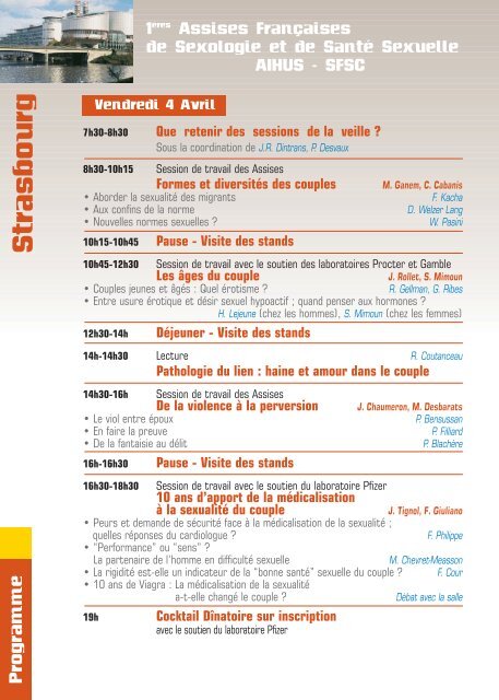 Programme 2008 - Assises Sexologie 2014