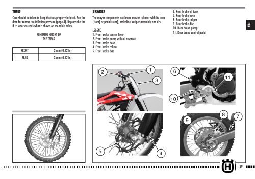 Owner's Manual 2011 CR/WR/XC 125/150 - Husqvarna