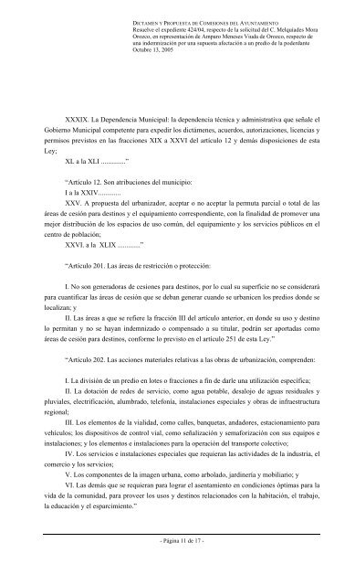 DICTAMEN DE COMISIONES Y PROPUESTA DE ACUERDO DEL ...