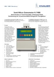 Semi-Micro Osmometer K-7400