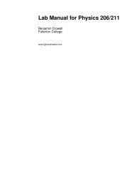 Download the lab manual for Physics 206/211. - Light and Matter