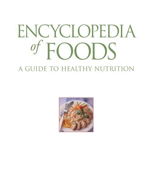 Encyclopedia Of Foods