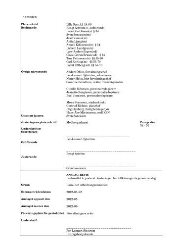 BUN 2012-05-22 - Protokoll.pdf - Burlövs kommun