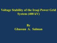 Voltage Stability of the Iraqi Power Grid System (400 kV) By ...