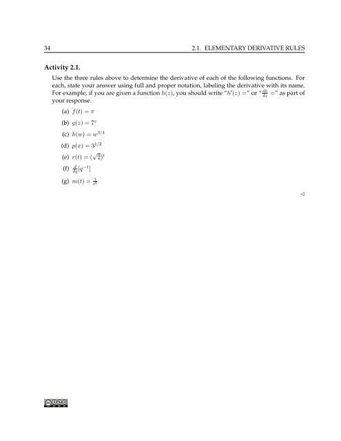 Active Calculus - Gvsu - Grand Valley State University