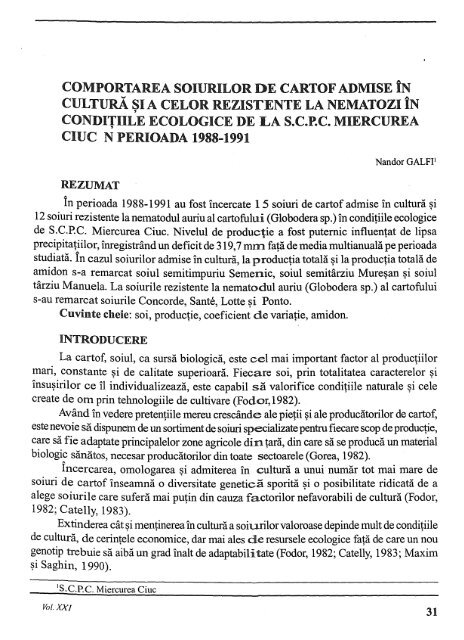 anale 21.pdf - Institutul National de Cercetare Dezvoltare pentru ...