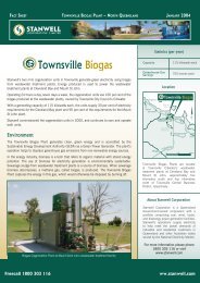 Download fact sheet - Townsville State of the Environment Report