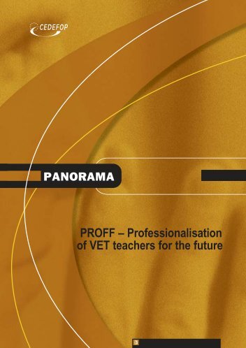 PROFF – Professionalisation of VET teachers for the future - Europa